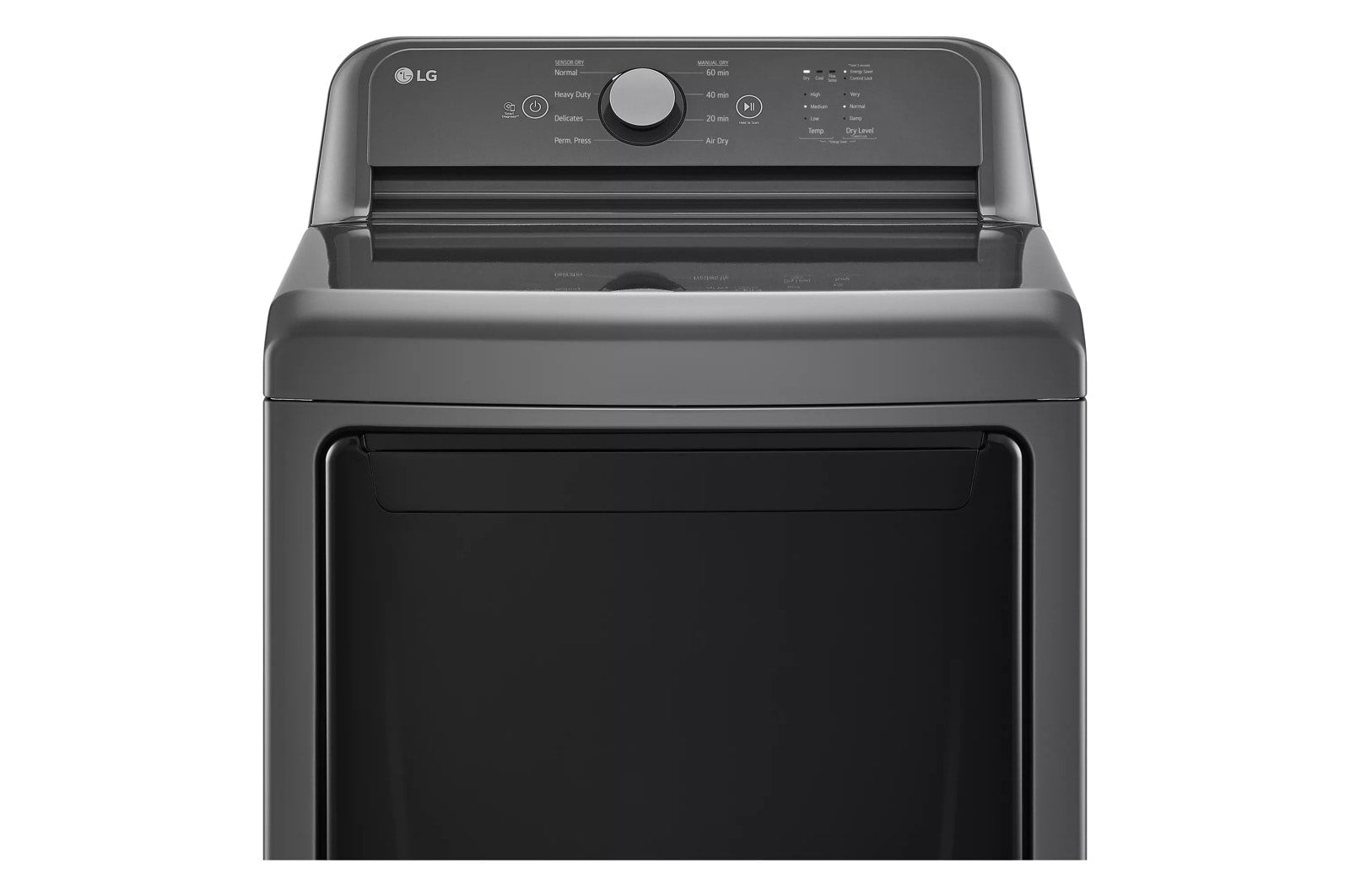 LG 7.3 cu. ft. Ultra Large High Efficiency Dryer™, Electric, Monochrome Grey