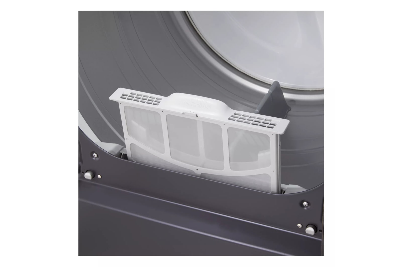 7.3 cu. ft. Ultra Large Capacity Rear Control Electric Dryer with LG EasyLoad™ Door and AI Sensing