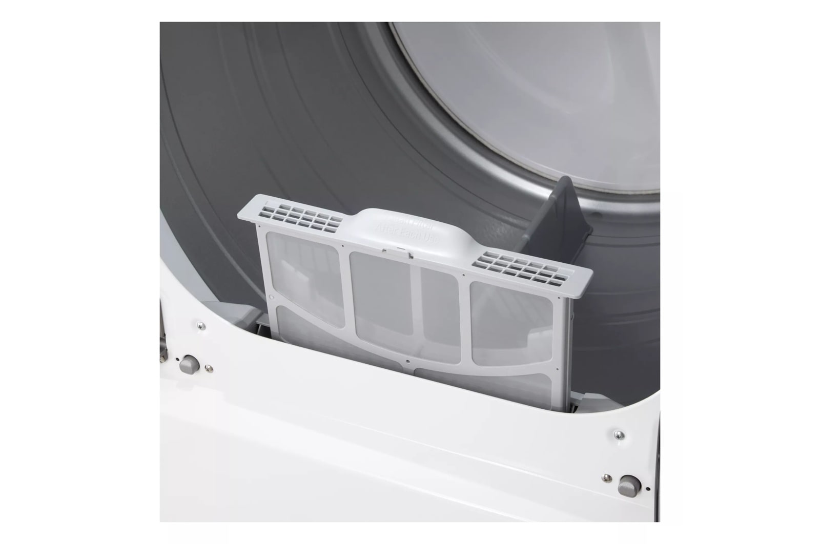 7.3 cu. ft. Ultra Large Capacity Rear Control Electric Dryer with LG EasyLoad™ Door and AI Sensing