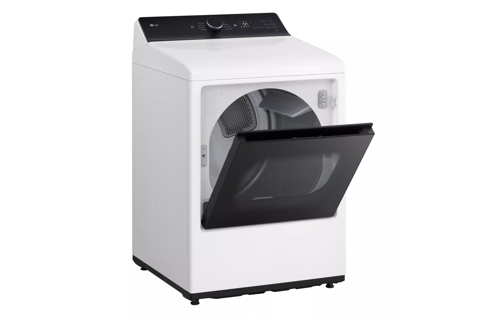 7.3 cu. ft. Ultra Large Capacity Rear Control Electric Dryer with LG EasyLoad™ Door and AI Sensing