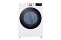 LG  7.4 Cu. Ft. Large Capacity Front Load Electric Dryer - White - White (DLEX4000W)