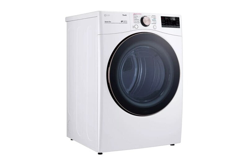 LG  7.4 Cu. Ft. Large Capacity Front Load Electric Dryer - White - White (DLEX4000W)