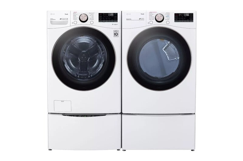 LG  7.4 Cu. Ft. Large Capacity Front Load Electric Dryer - White - White (DLEX4000W)