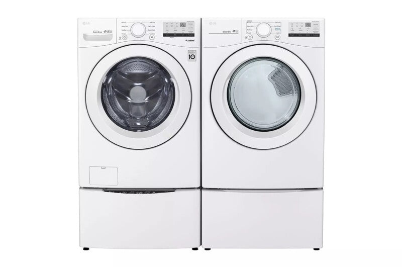 LG  7.4 Cu. Ft. Ultra Large Capacity Front Load Gas Dryer - White - White (DLG3401W)