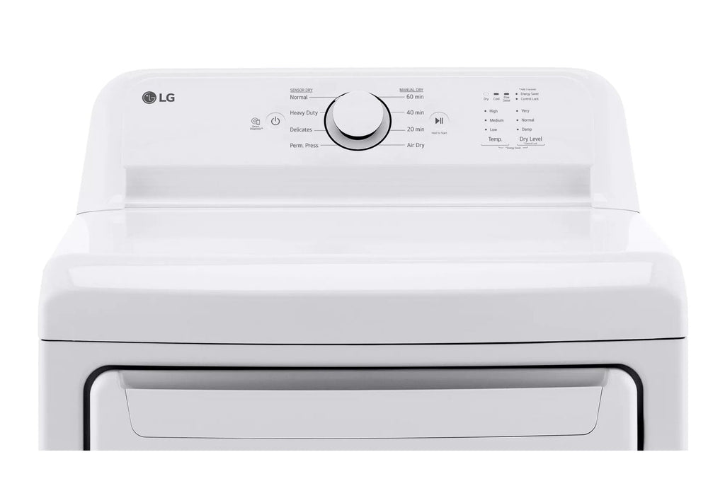 LG 7.3 cu. ft. Ultra Large Capacity Rear Control Electric ENERGY STAR Dryer with Sensor Dry