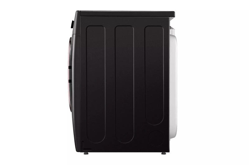 LG  7.4 Cu. Ft. Ultra Large Capacity Smart Wi-fi Enabled Front Load Gas Dryer With Turbosteam™ And Built-in Intelligence - Black Steel (DLGX4001B)