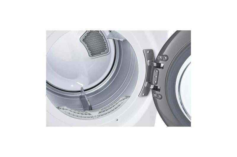 LG  7.4 Cu. Ft. Ultra Large Capacity Smart Wi-fi Enabled Front Load Gas Dryer With Turbosteam™ And Built-in Intelligence - White (DLGX4201W)