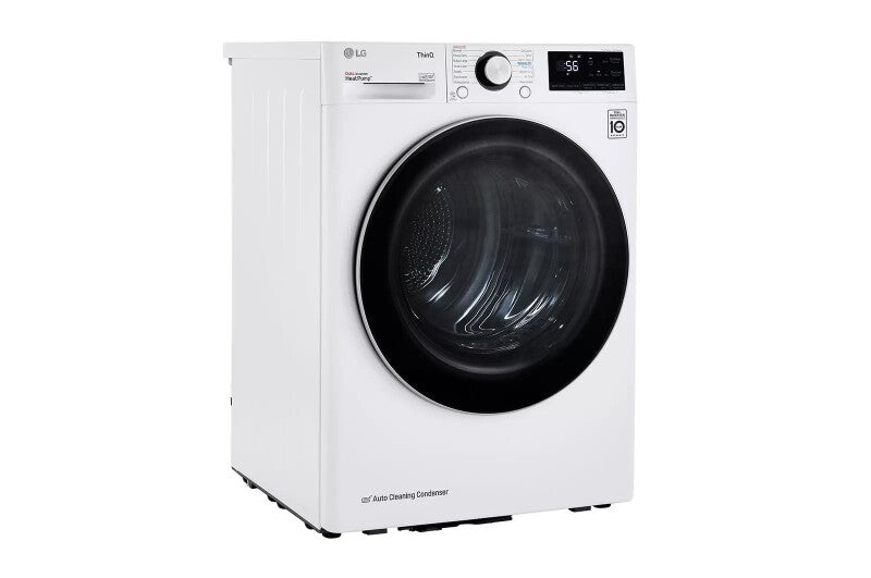 LG  4.2 Cu. Ft. Smart Wi-fi Enabled Compact Front Load Dryer With Dual Inverter Heatpump™ Technology - White (DLHC1455W)