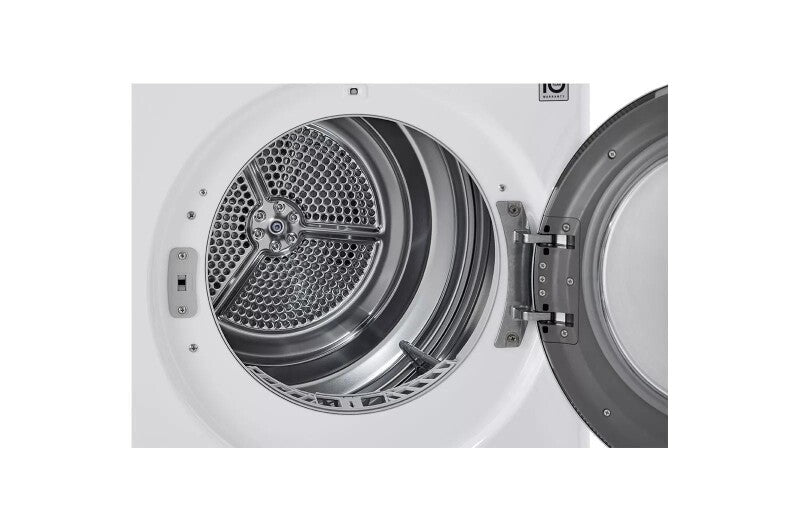LG  4.2 Cu. Ft. Smart Wi-fi Enabled Compact Front Load Dryer With Dual Inverter Heatpump™ Technology - White (DLHC1455W)