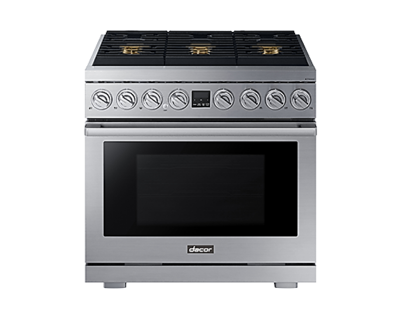 DACOR  36-inch Gas Range - Silver Stainless (DOP36T86GLSDA)