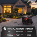 DuroStar DS14000iX 11000W/14000W Generator Dual Fuel Gas Propane 50A Low THD Inverter Remote Start New