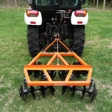 MechMaxx DH60 Disc Harrow 60" Tractor Notched Disc Plow 3 Point Hitch New