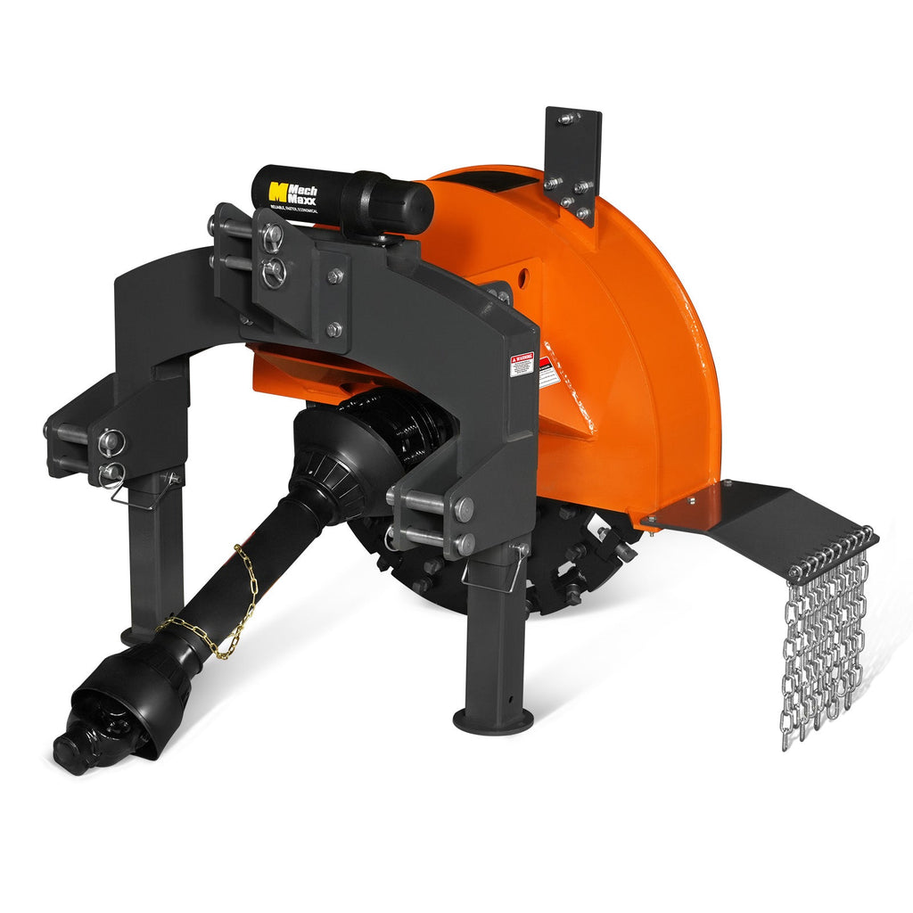 3-Point PTO Stump Grinder,  30 in Flywheel,  40-100HP,  with 44 Carbide Teeth (PTO Shaft Included with Slip Clutch),  SG30PRO