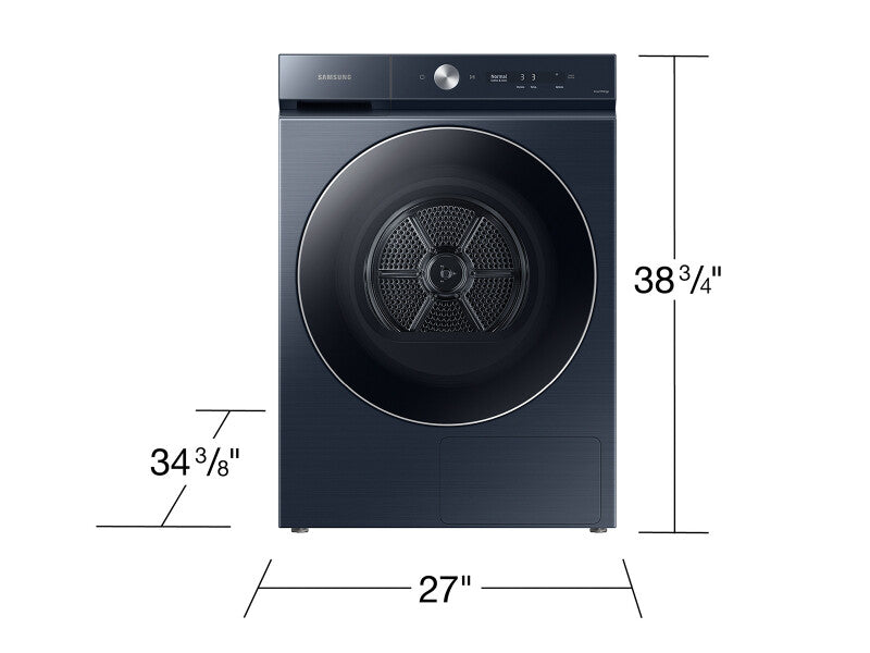 Samsung  Bespoke AI Front Load Ventless Heat Pump Dryer - Brushed Navy (DV53BB8900HDA2)