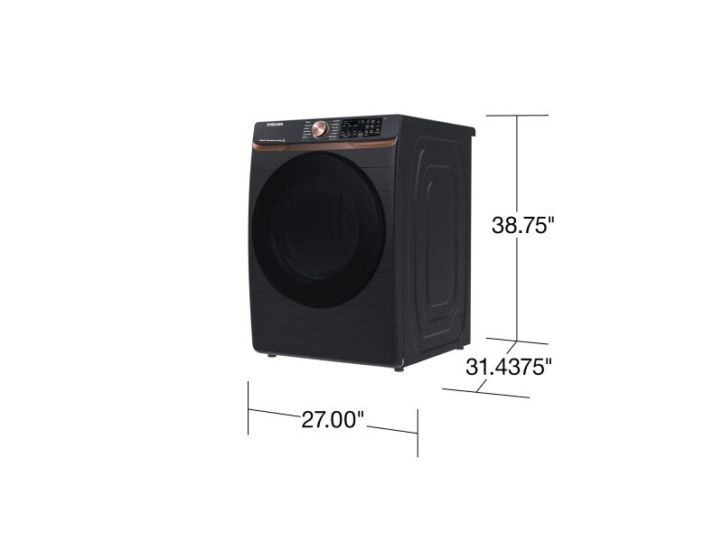 Samsung  Steam Sanitize+ | Sensor Dry | 7.5 cu.ft. - Brushed Black (DVG50BG8300VA3)