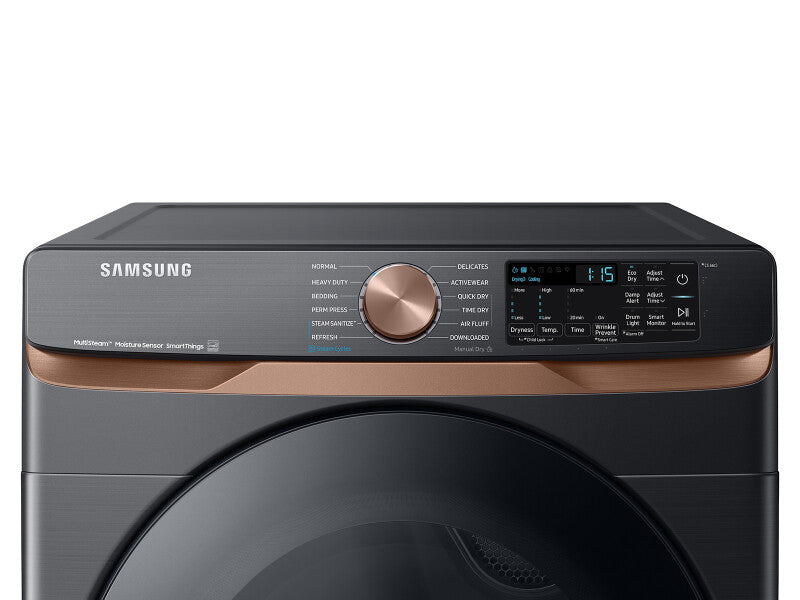 Samsung  Steam Sanitize+ | Sensor Dry | 7.5 cu.ft. - Brushed Black (DVG50BG8300VA3)