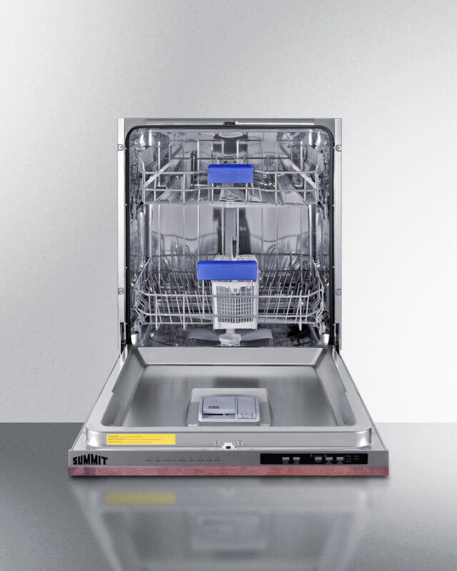SUMMIT  24" Wide Built-In Dishwasher, ADA Compliant (Panel Not Included) - Panel-Ready (DW245NTADA)