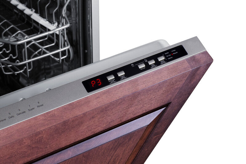 SUMMIT  24" Wide Built-In Dishwasher, ADA Compliant (Panel Not Included) - Panel-Ready (DW245NTADA)