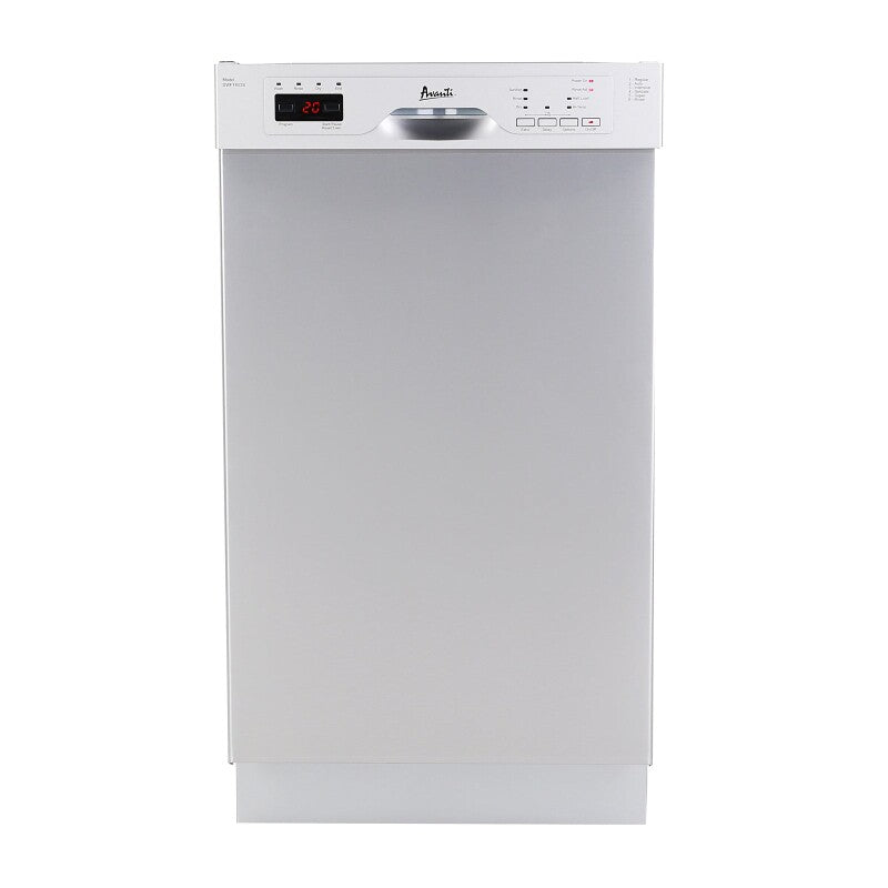 AVANTI  Avanti 18" Built In Dishwasher - White (DWF18V0W)