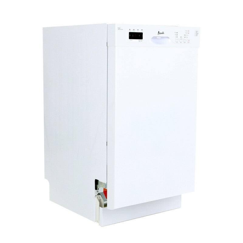 AVANTI  Avanti 18" Built In Dishwasher - White (DWF18V0W)