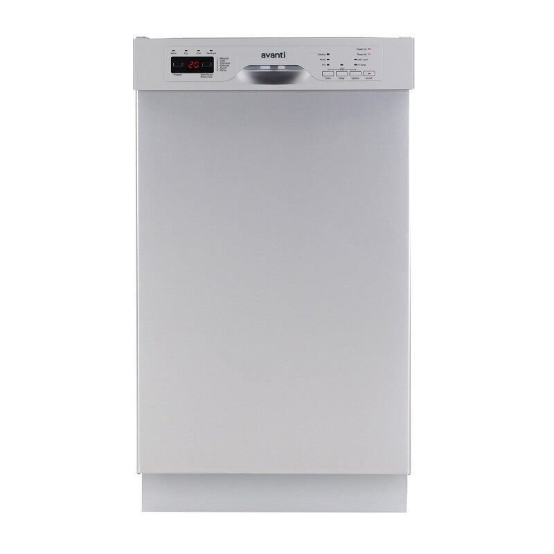 AVANTI  Avanti 18" Built In Dishwasher - White (DWF18V0W)