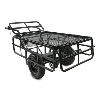 Chore Warrior CW325 Electric Utility Cart 350 lb. Capacity Metal Mesh Deck Removable Sides 24V New