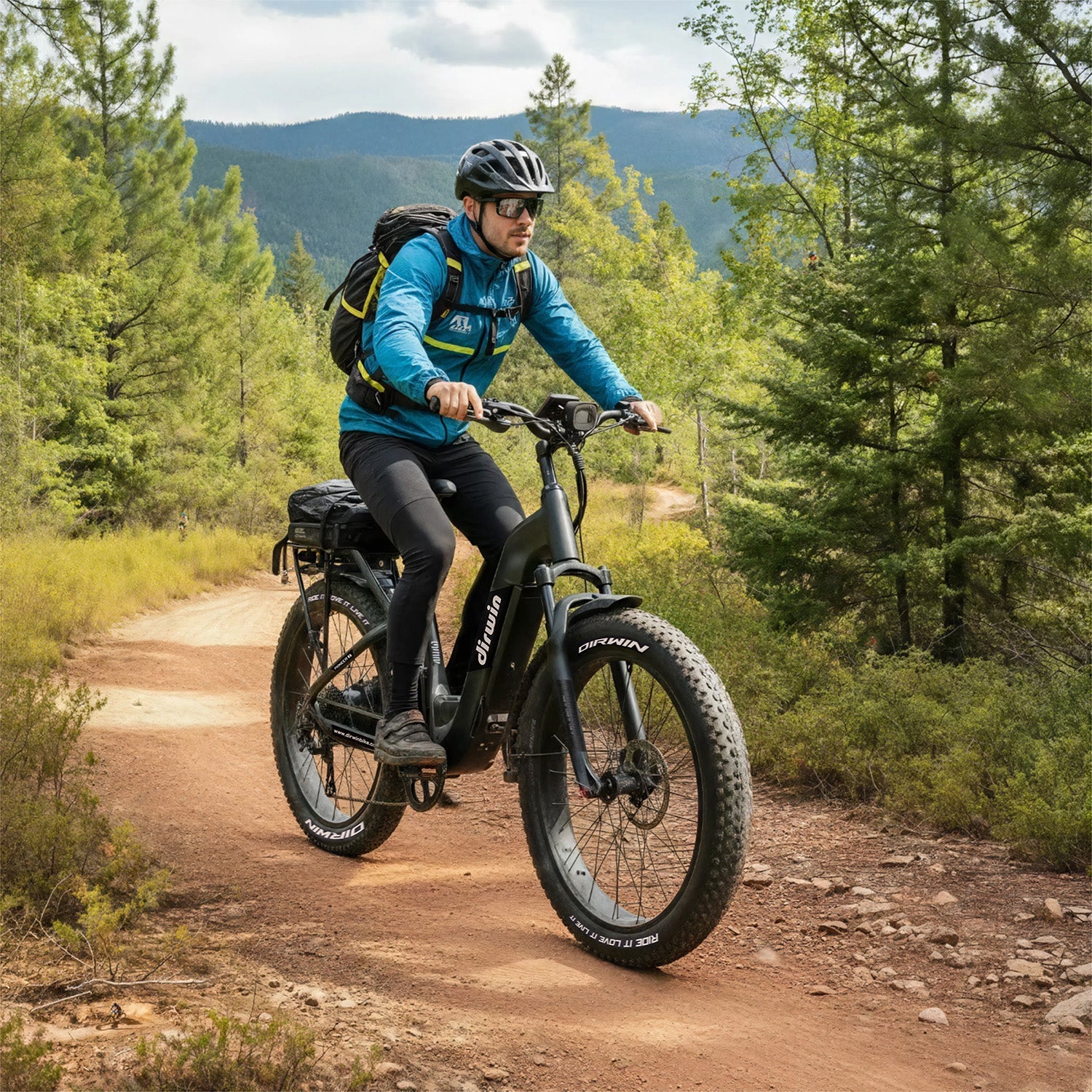 DIRWIN BIKE - Pioneer 2 Fat Tire All-Terrain Electric Bike 48V 750W 28MPH