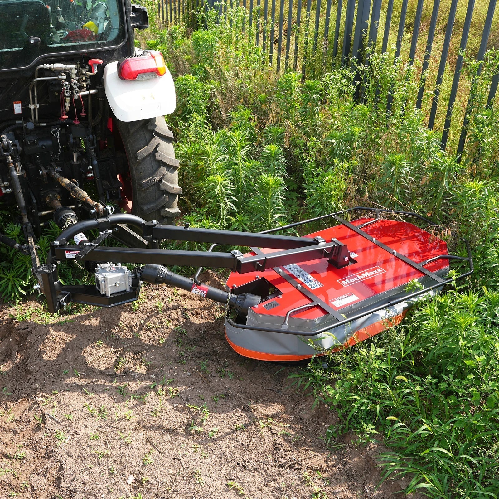 MechMaxx DM53 Drum Mower 53" 3-Point for 25-40 HP Tractor New