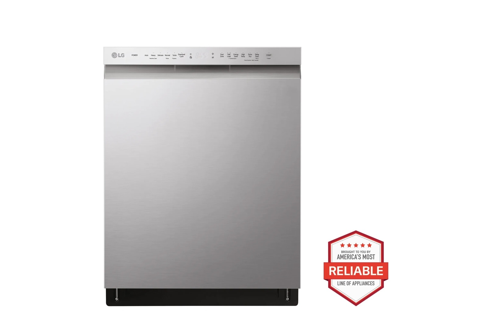 LG 24-inch Wide Front Control Dishwasher in Stainless Steel - ADFD5448AT