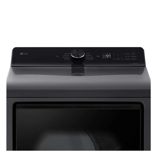 LG 7.3 cu. ft. Ultra Large Capacity Rear Control Electric Dryer with AI Sensing and ThinQ® Smart Features