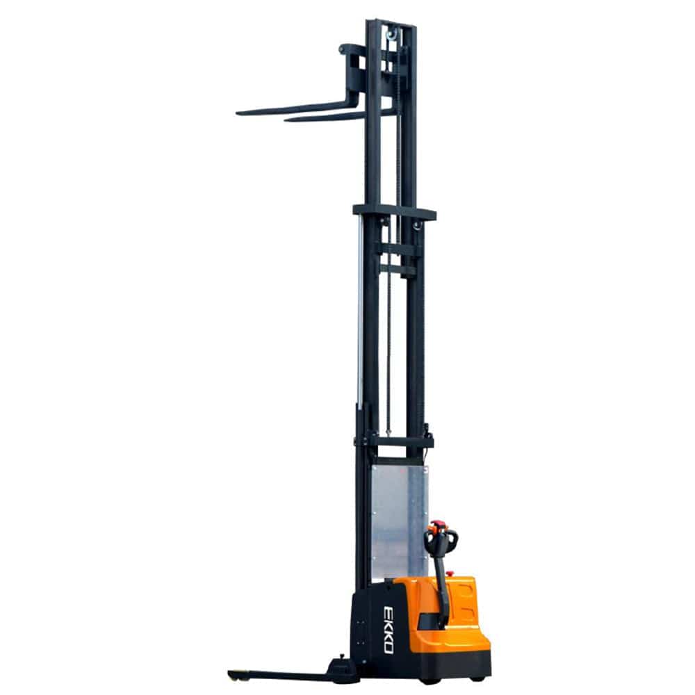 Ekko EB20E Straddle Stacker Full Powered 4400 lbs Capacity 177 in. Lift Height New