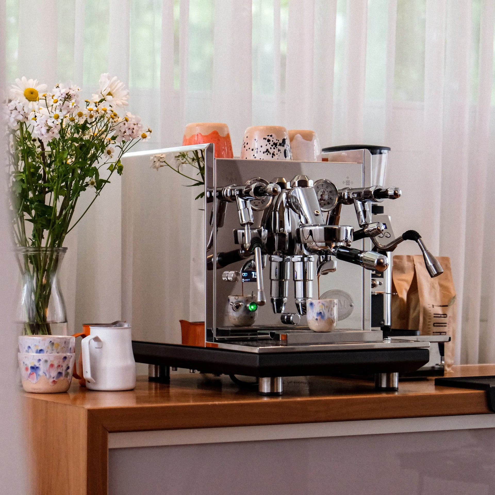 ECM - Synchronika II Dual Boiler - Silver