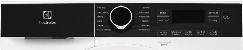 ELECTROLUX  24" Compact Electric Dryer - 4.0 Cu. Ft. - White (ELFE4222AW)