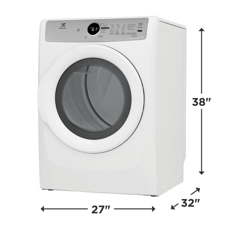 ELECTROLUX  300 Series Electric Dryer - 8.0 Cu. Ft. - White (ELFE7337AW)