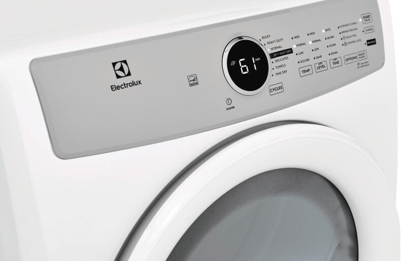 ELECTROLUX  300 Series Electric Dryer - 8.0 Cu. Ft. - White (ELFE7337AW)