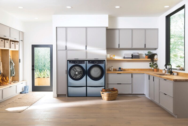 ELECTROLUX  400 Series Electric Dryer - 8.0 Cu. Ft. - Glacier Blue (ELFE7437AG)