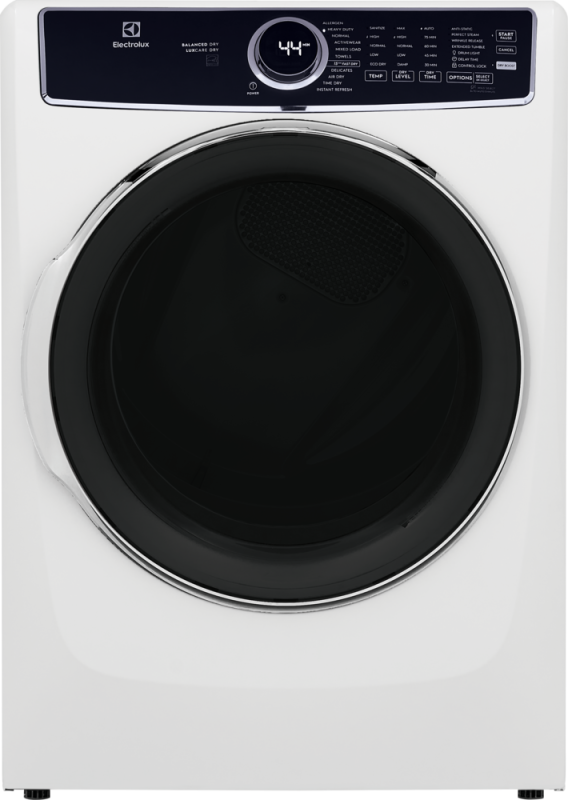 ELECTROLUX  600 Series Electric Dryer - 8.0 Cu. Ft. - White (ELFE7637AW)