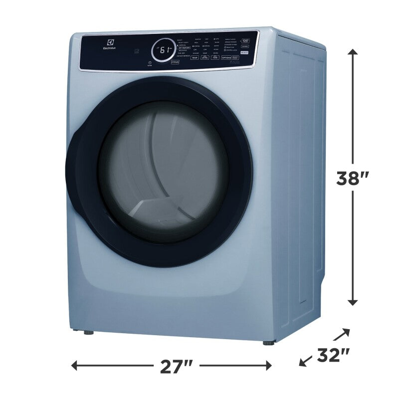 ELECTROLUX  400 Series Gas Dryer - 8.0 Cu. Ft. - Glacier Blue (ELFG7437AG)