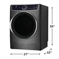 ELECTROLUX  600 Series Gas Dryer - 8.0 Cu. Ft. - Titanium (ELFG7637AT)