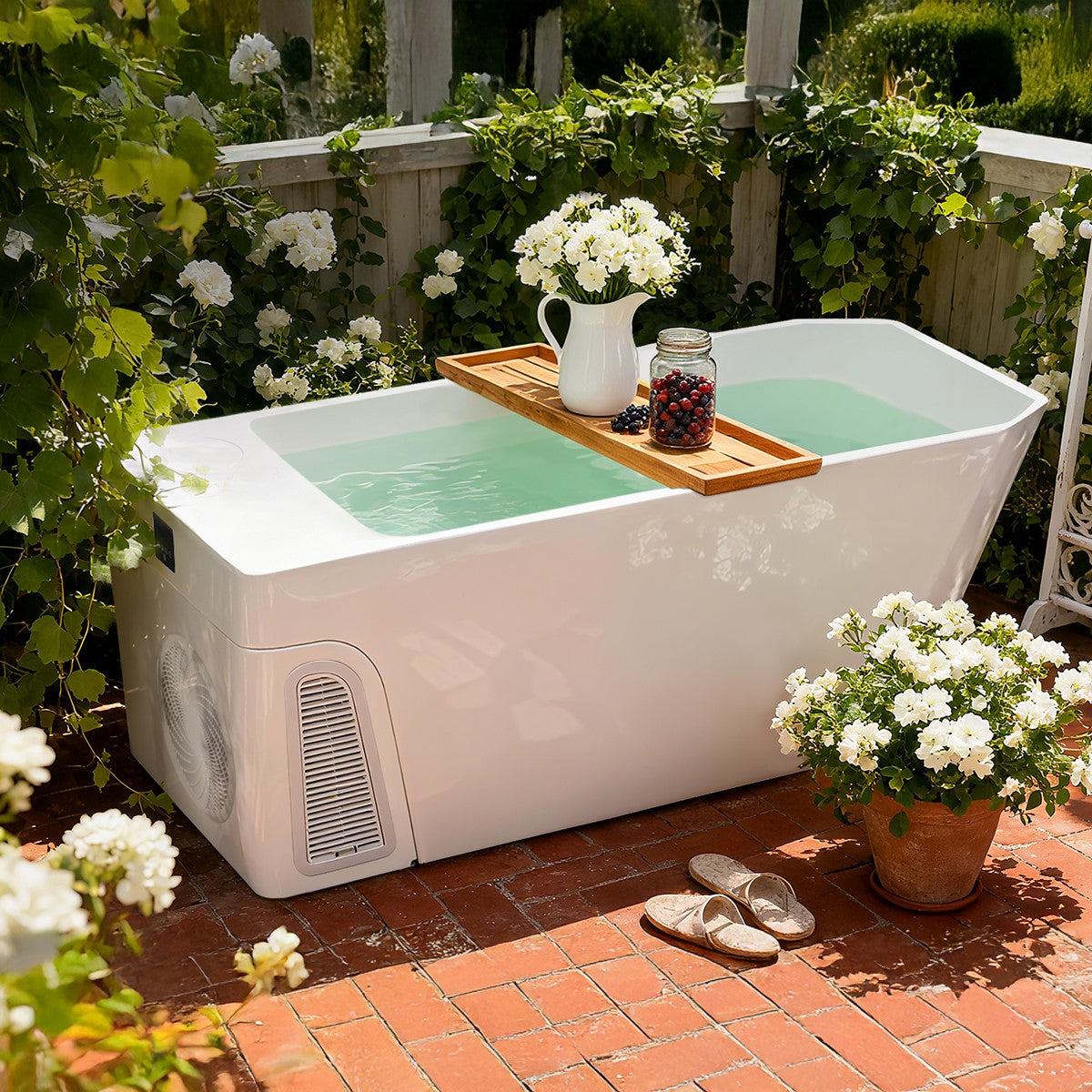 Empava Cryo Prism Cold Plunge Tub 132 Gal. with Built-in Chiller New