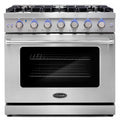 36" Professional Style Gas Range