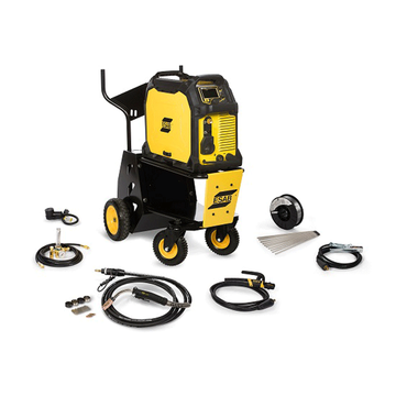 ESAB Rebel EMP 285ic Multiprocess Welder 1 Ph w/ Single Cylinder Cart - 0558102555