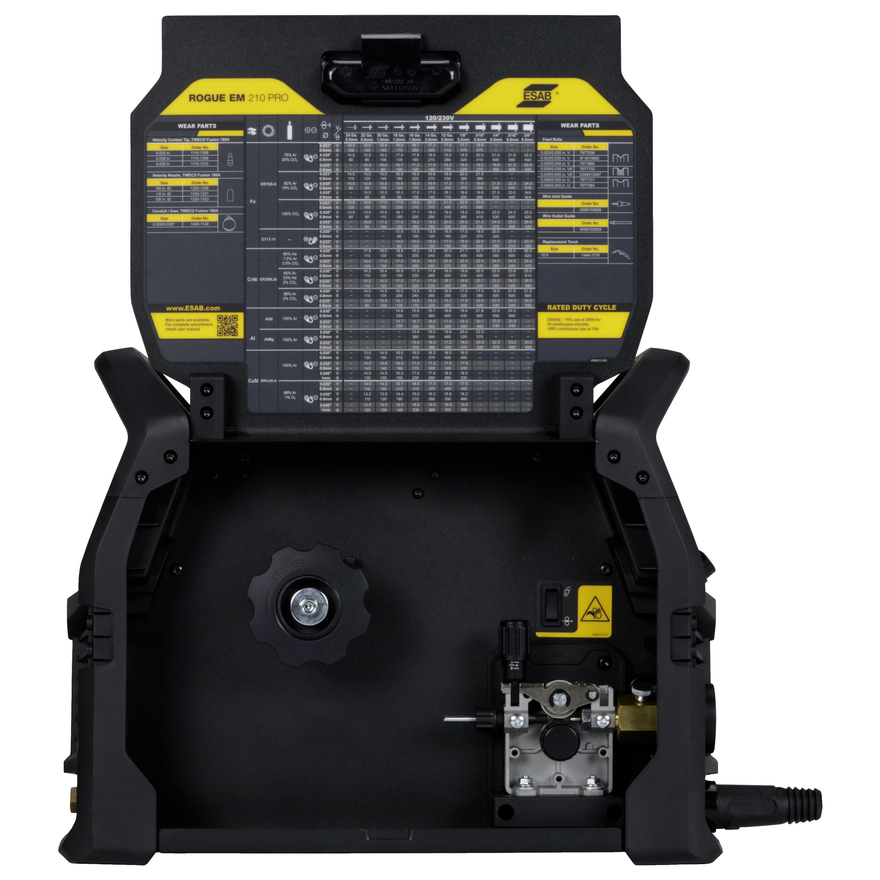 ESAB Rogue EM 210 MIG Only Welder - 0700301084