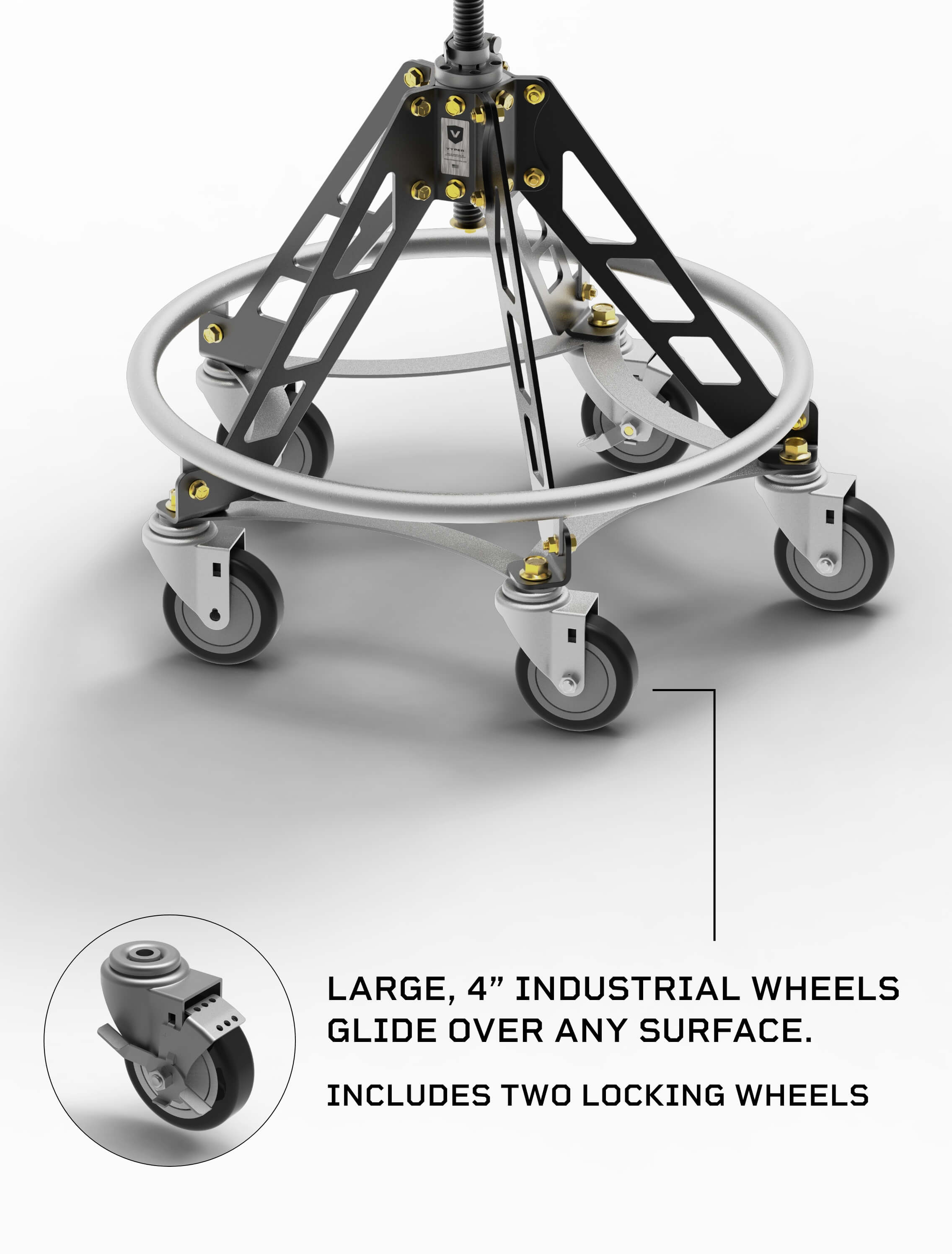 MULTI-DEMO DISPLAY - ROBUST STEEL MAX + BIG BOY ATTACHEMENT