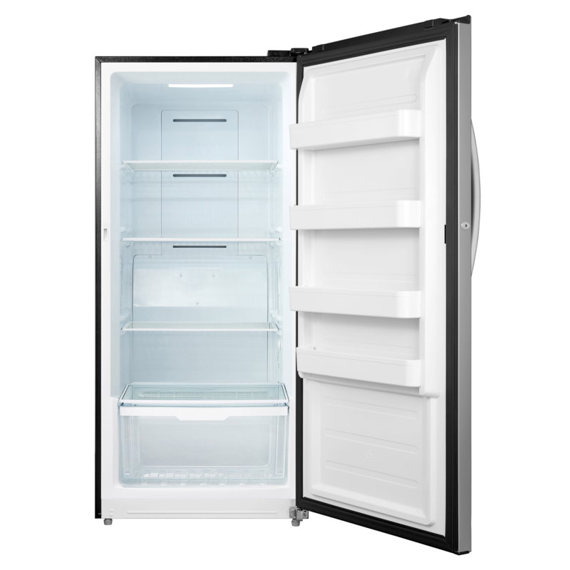 ELEMENT APPLIANCE  Element 13.8 cu. ft. Upright Convertible Freezer / Refrigerator - Stainless Steel, ENERGY STAR (EUF14CECS) - Other (EUF14CECS)