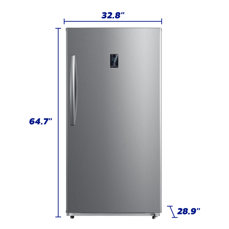 ELEMENT APPLIANCE  Element 17.0 cu. ft. Upright Convertible Freezer / Refrigerator - Stainless Steel, ENERGY STAR (EUF17CECS) - Other (EUF17CECS)