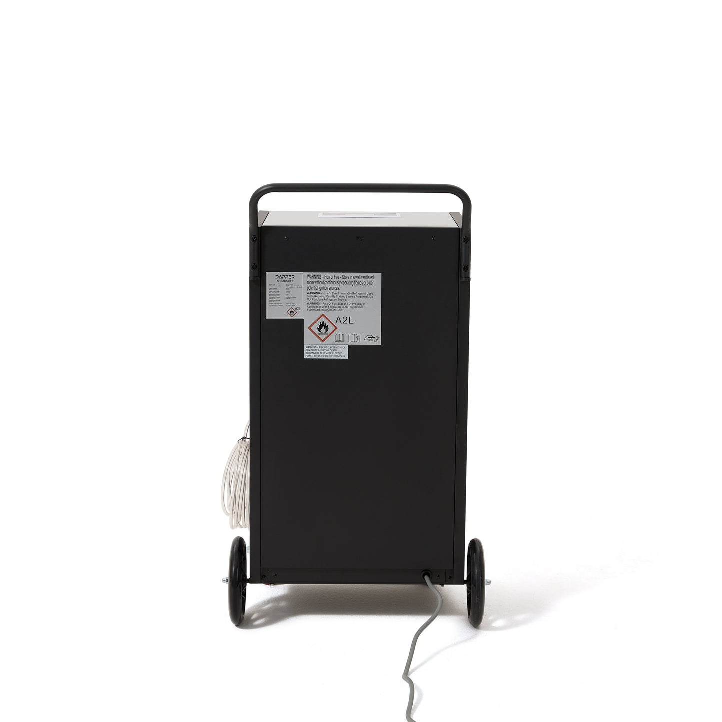Dapper Supply Commercial Dehumidifier 190-Pint 15,000 Sq. Ft. Coverage with Built-in Pump New
