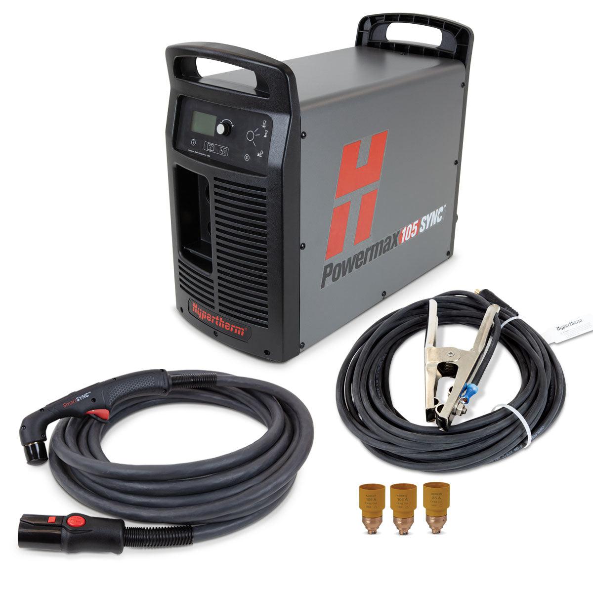 Hypertherm Powermax 105 SYNC w/ CPC Port, 50' Hand Torch - 059628