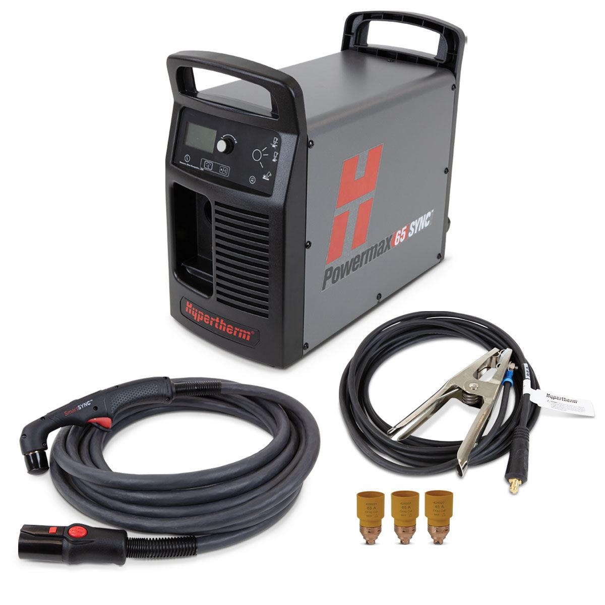 Hypertherm Powermax 65 SYNC w/ 25' Hand Torch - 083343