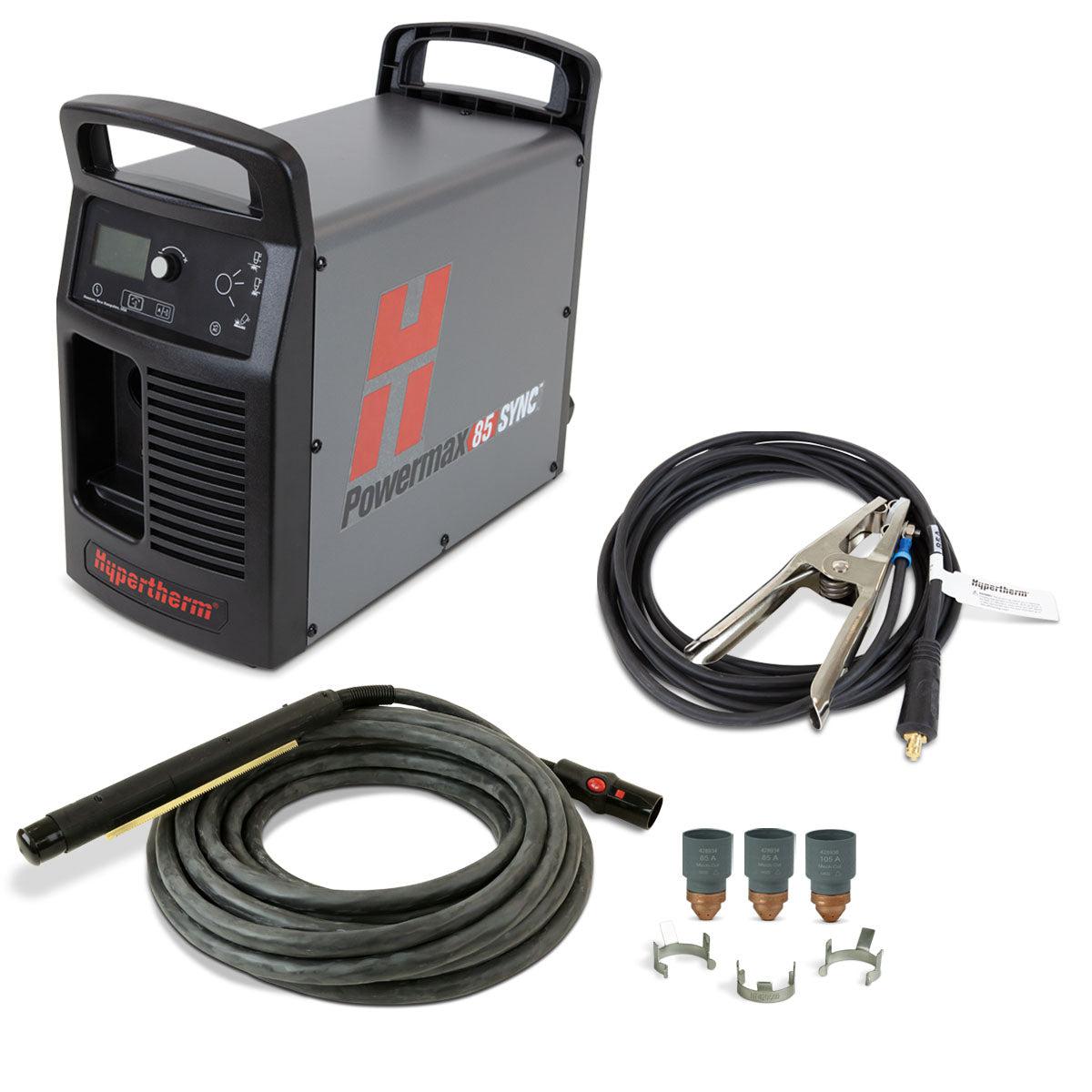 Hypertherm Powermax 85 SYNC w/ CPC and Serial Ports, 25' Machine Torch - 087192